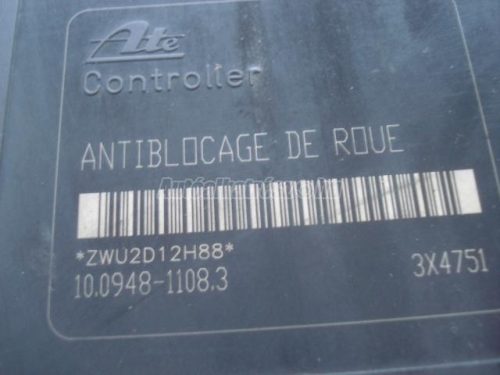 PEUGEOT 206 - 2001 - 10.0948-1108.3, 9632539480 - abs kocka