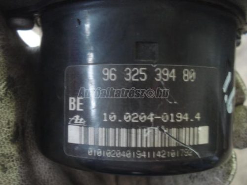 PEUGEOT 206 - 2001 - 10.0948-1108.3, 9632539480 - abs kocka