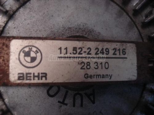 BMW 3-AS SOROZAT,  7-ES SOROZAT,  5-ÖS SOROZAT,  X5 - 11.52-2 249 216 - ventillátor, motorhűtés