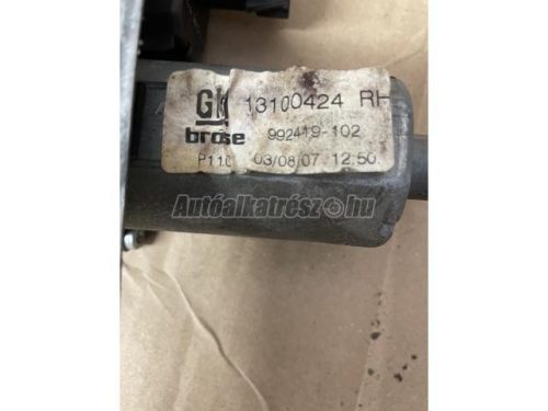 ablakemelő szerkezet