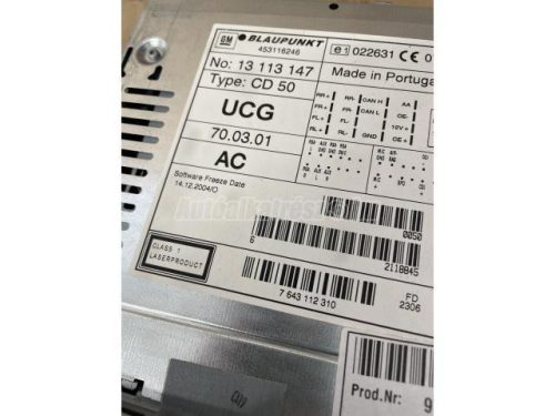 OPEL SIGNUM - 2006 - 13113147 - cd rádió