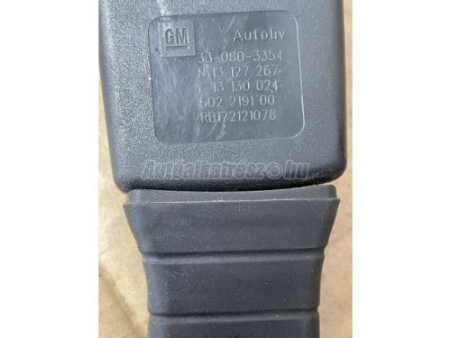 OPEL ASTRA H - 2008 - 13127267, 13127266 - biztonsági öv feszítő