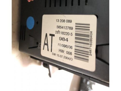 Belső multifunciónális kijelző