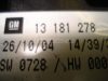 OPEL ASTRA H - 2006/02 - 13181278 - biztosíték panel