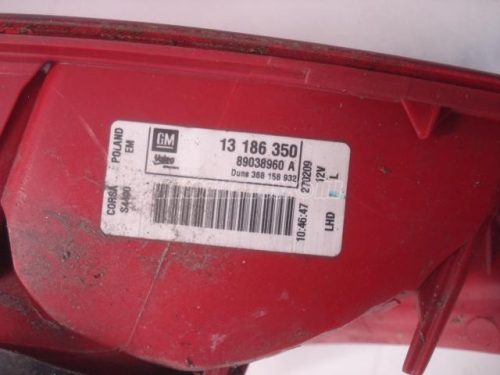 OPEL CORSA D - 2008 - 1318635113186350 - lámpa