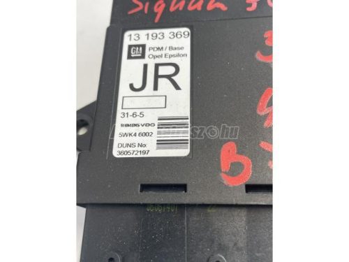 OPEL SIGNUM - 2005 - 13193368JQ, 13193369JR - központi zár vezérlő