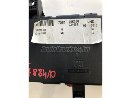 utastér biztosíték doboz