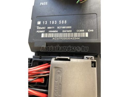 utastér biztosíték doboz