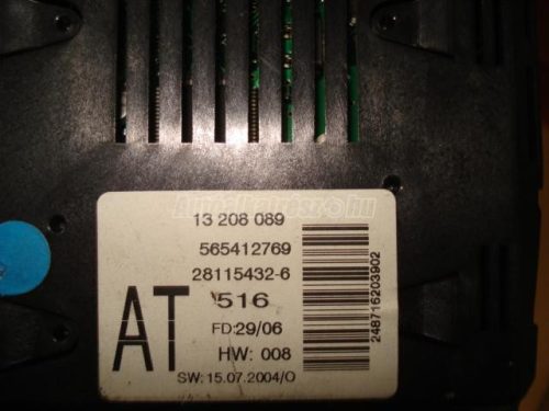 OPEL ASTRA H - 2009 - 13208089 - többfunkciós kijelző