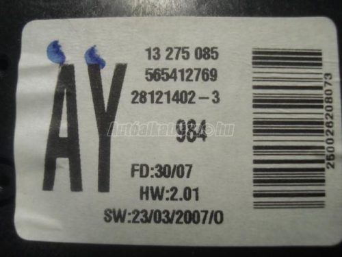OPEL ASTRA H - 2006 - 13275085 - többfunkciós kijelző