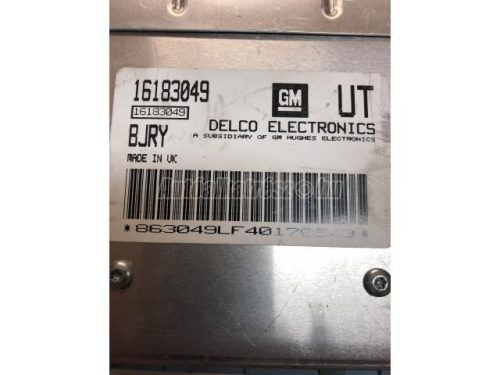 OPEL ASTRA F - 1994 - 16183049 / UT / BJRY - motor vezérlőegység