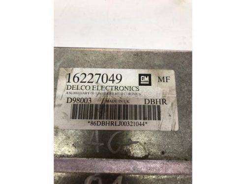 OPEL ASTRA G - 2003 - 16227049 - motor vezérlőegység