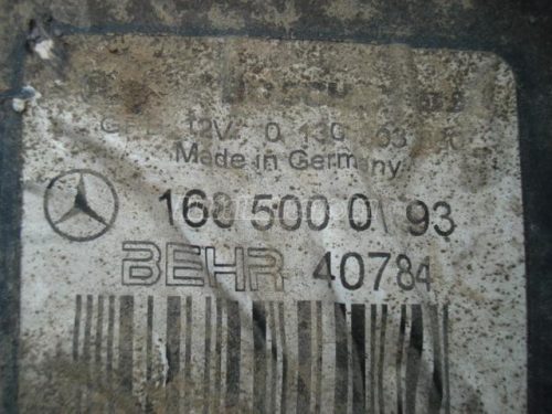 MERCEDES-BENZ A-OSZTÁLY - 168 500 02 93  - ventillátor, motorhűtés