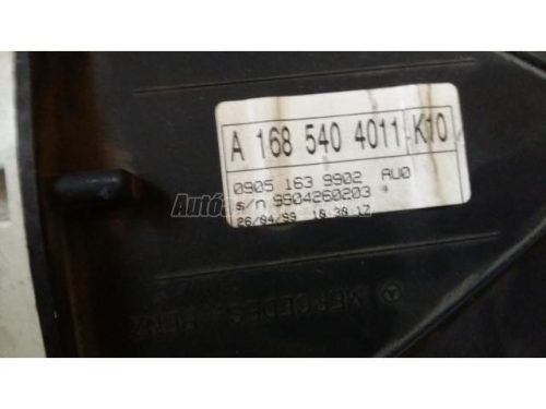 MERCEDES-BENZ A-OSZTÁLY - 1999 - 1685404011 - km óra