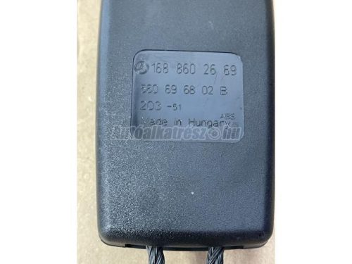 MERCEDES-BENZ A-OSZTÁLY - 2003 - 1688602669 - biztonsági öv csat