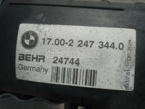 BMW 5-ÖS SOROZAT - 17.00-2 247 344.0 - vízhűtő