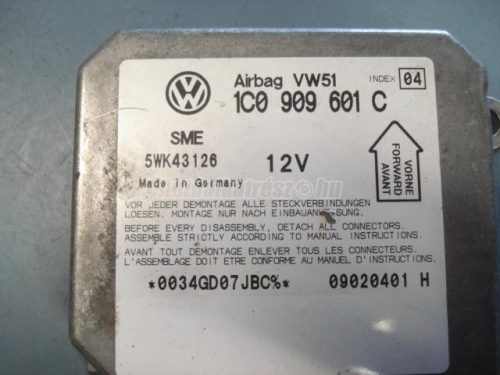 VOLKSWAGEN GOLF IV - 2004/03 - 1C0909601C - légzsák vezérlő