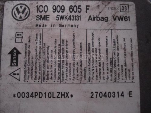 VOLKSWAGEN SHARAN,  TRANSPORTER T5 - 2005 - 1C0909605F - légzsák indító