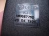 VOLKSWAGEN GOLF III - 1993 - 1H0857756,1H0857755, - biztonsági öv csat