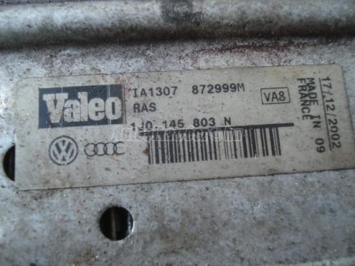 VOLKSWAGEN GOLF IV,  BORA | AUDI A3 | SKODA OCTAVIA | SEAT TOLEDO - 2002 - 1J0145803N - töltőlevegőhűtő
