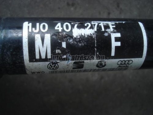 VOLKSWAGEN GOLF IV,  BORA,  GOLF | AUDI A3 | SKODA OCTAVIA | SEAT TOLEDO,  LEON - 2002 - 1J0407271F - hajtótengely