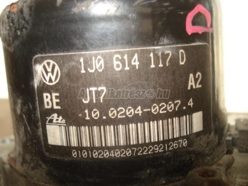 VOLKSWAGEN GOLF IV - 2001 - 1J0614117D, 1J0907379P - abs tömb