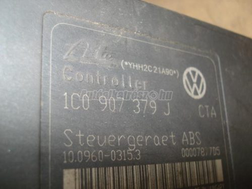 VOLKSWAGEN GOLF IV - 1997 - 1J0614117E-1C0907379C-379J - abs tömb