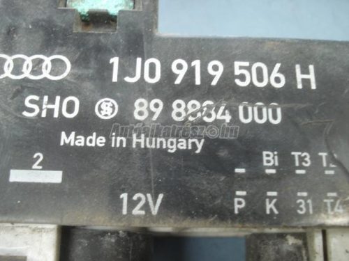 VOLKSWAGEN POLO,  CADDY | SEAT INCA | AUDI A3 | SKODA OCTAVIA - 2002 - 1J0919506H - vezérlő, fűtés szellőzés