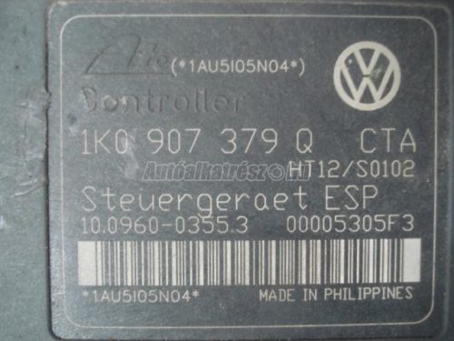 AUDI A3 - 2006 - 1K0614517M   1K0907379Q - abs egység