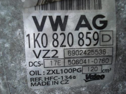 VOLKSWAGEN TOURAN,  GOLF V | AUDI A3 - 1K0820859 - kompresszor, klíma
