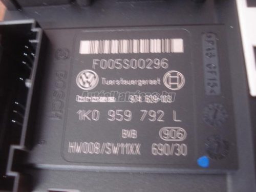 VOLKSWAGEN PASSAT VI - 2007 - 1K0959702P , 1K0959792L - ablakemelő motor