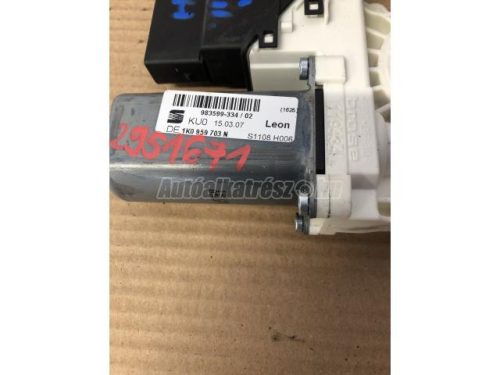 SEAT LEON - 2005 - 1K0959703N - ablakemelő motor