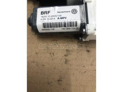 VOLKSWAGEN TOURAN - 2006 - 1K0959704B - ablakemelő motor