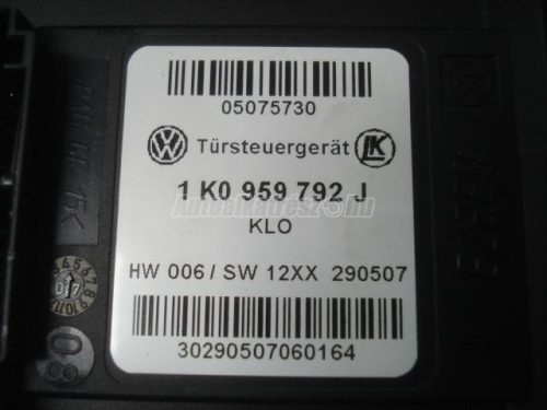 VOLKSWAGEN CADDY - 2006 - 1K0959792J, 1T0959702D - elektromos ablakemelő motor