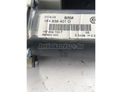 VOLKSWAGEN GOLF V - 2006 - 1K4839401D - ablakemelő motor