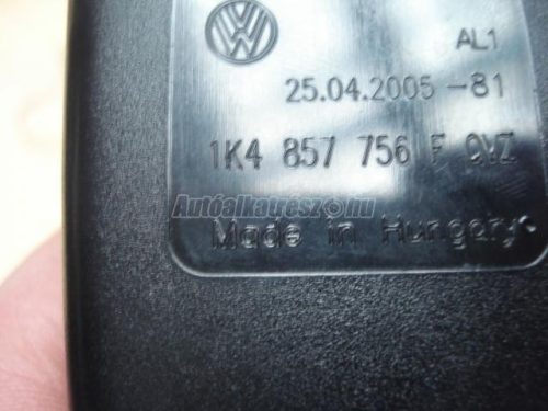 VOLKSWAGEN GOLF V - 2005 - 1K4857756F - biztonsági öv csat