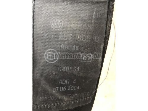 VOLKSWAGEN GOLF V - 2005 - 1K6857806D - biztonsági öv