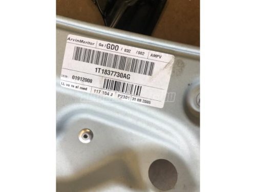VOLKSWAGEN TOURAN - 2005 - 1T1837730AG, 1T1837730AC - ablakemelő szerkezet