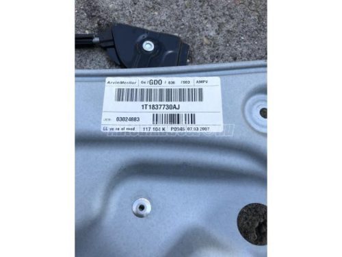 VOLKSWAGEN TOURAN - 2005 - 1T1837730AJ - ablakemelő szerkezet