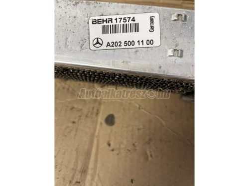 MERCEDES-BENZ C-OSZTÁLY - 1998 - 2025001100 - töltőlevegőhűtő