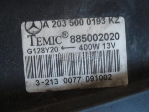 MERCEDES-BENZ C-OSZTÁLY - 2003 - 2035000193 - hűtőventillátor