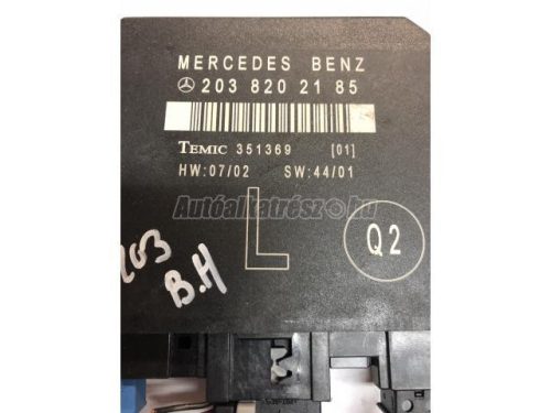 MERCEDES-BENZ C-OSZTÁLY - 2007 - 2038202185 - ajtózár vezérlő