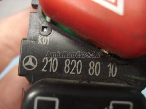 MERCEDES-BENZ C-OSZTÁLY - 2108208010, 2108201410 - vészvillogó kapcsoló