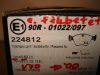 VOLVO 850,  940,  S70 - 1998 - 224812 - fékbetét készlet, tárcsafék
