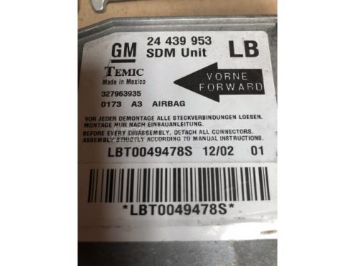 OPEL CORSA C - 2002 - 24439953LB - légzsák vezérlő