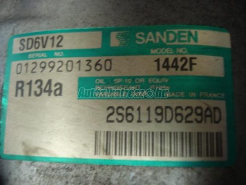 FORD FIESTA,  FUSION | MAZDA 2 - 2004/03 - 2S6119D629AD - kompresszor, klíma