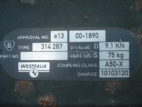 OPEL ASTRA H - 2006 - 314287 - vonóhorog