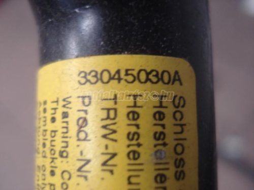 biztonsági öv feszítő