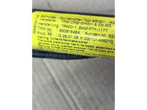 RENAULT CLIO - 2007 -  33061848A, 34006760  - biztonsági öv