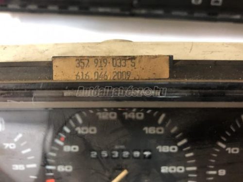 VOLKSWAGEN PASSAT III - 1990 - 357919033S - km óra